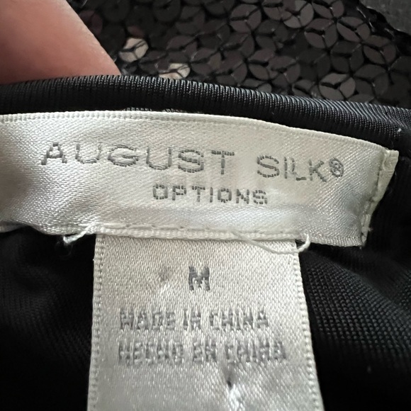 August Silk Sequin Top - Picture 6 of 8